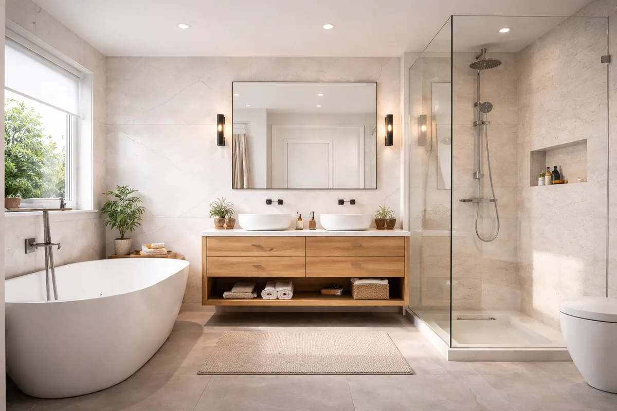 Quel est le prix moyen pour rénover une salle de bains de 10 m²