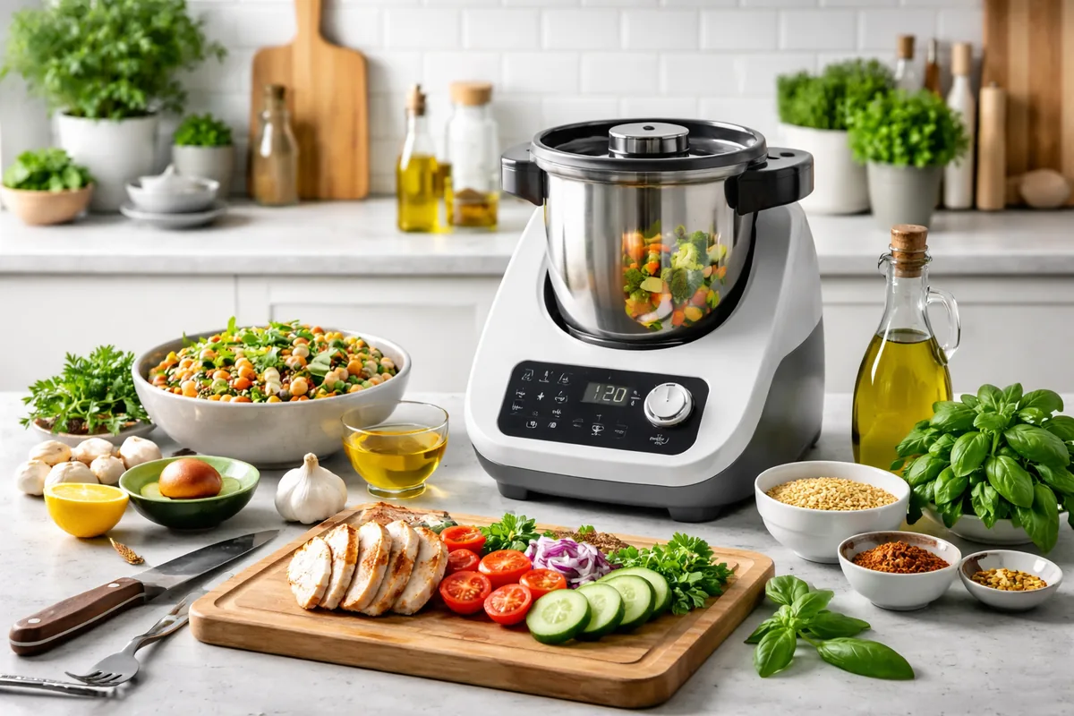 Comment cuisiner des repas sains avec des ingrédients de qualité et un robot de cuisine