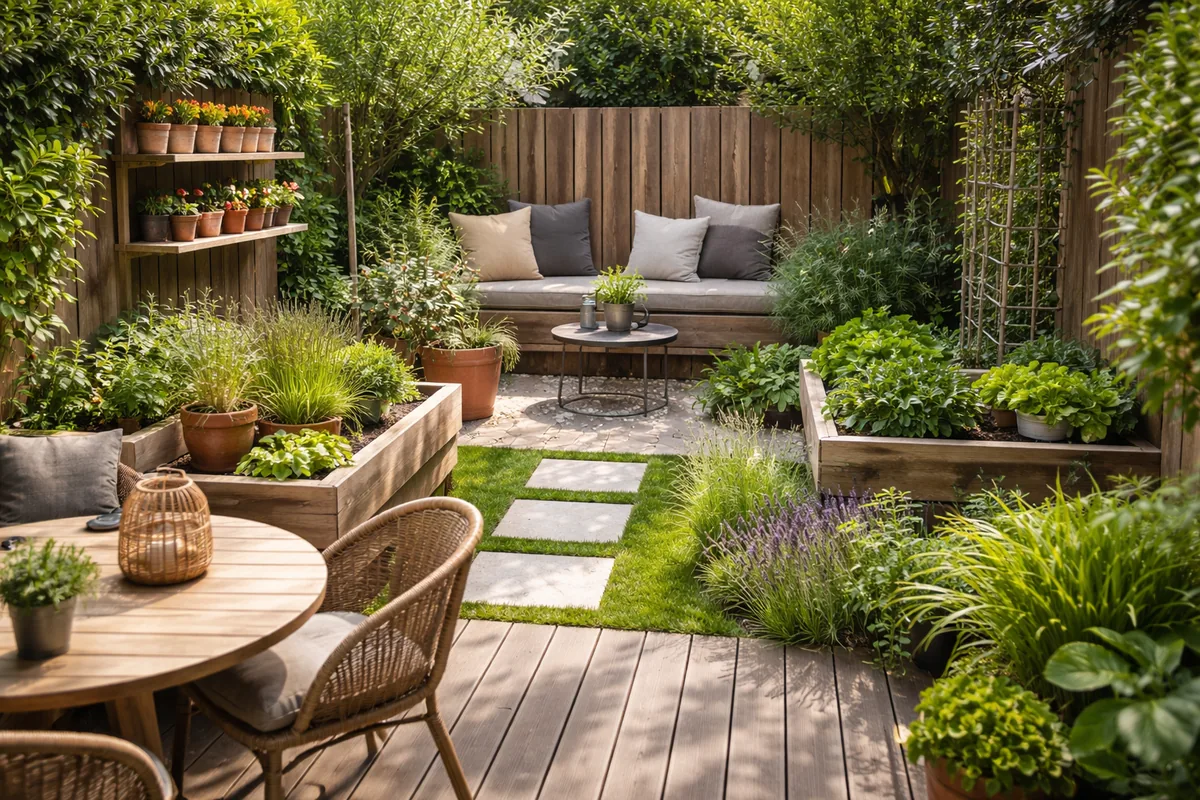 Comment bien aménager un petit jardin pour maximiser l'espace