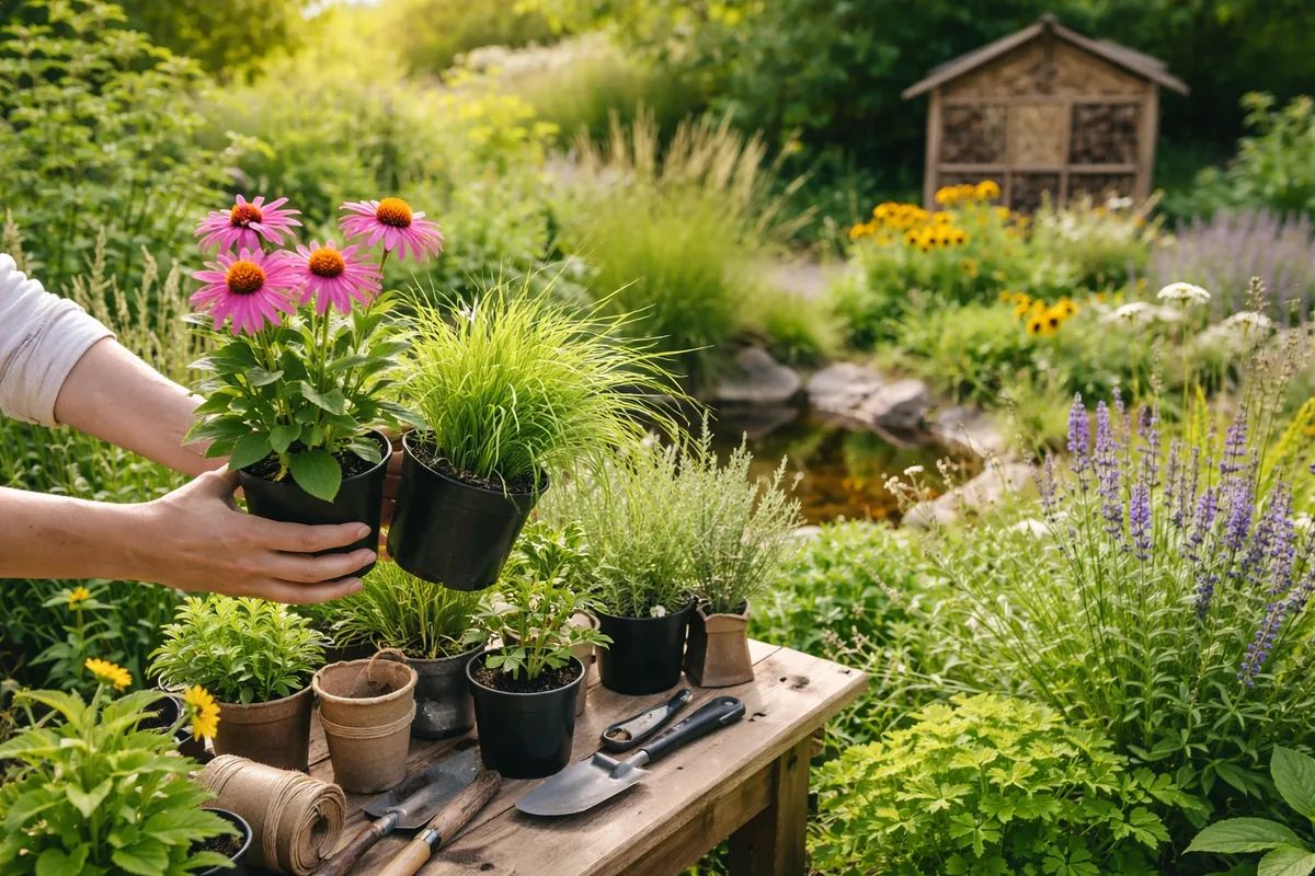 Comment choisir des plantes pour un jardin écoresponsable