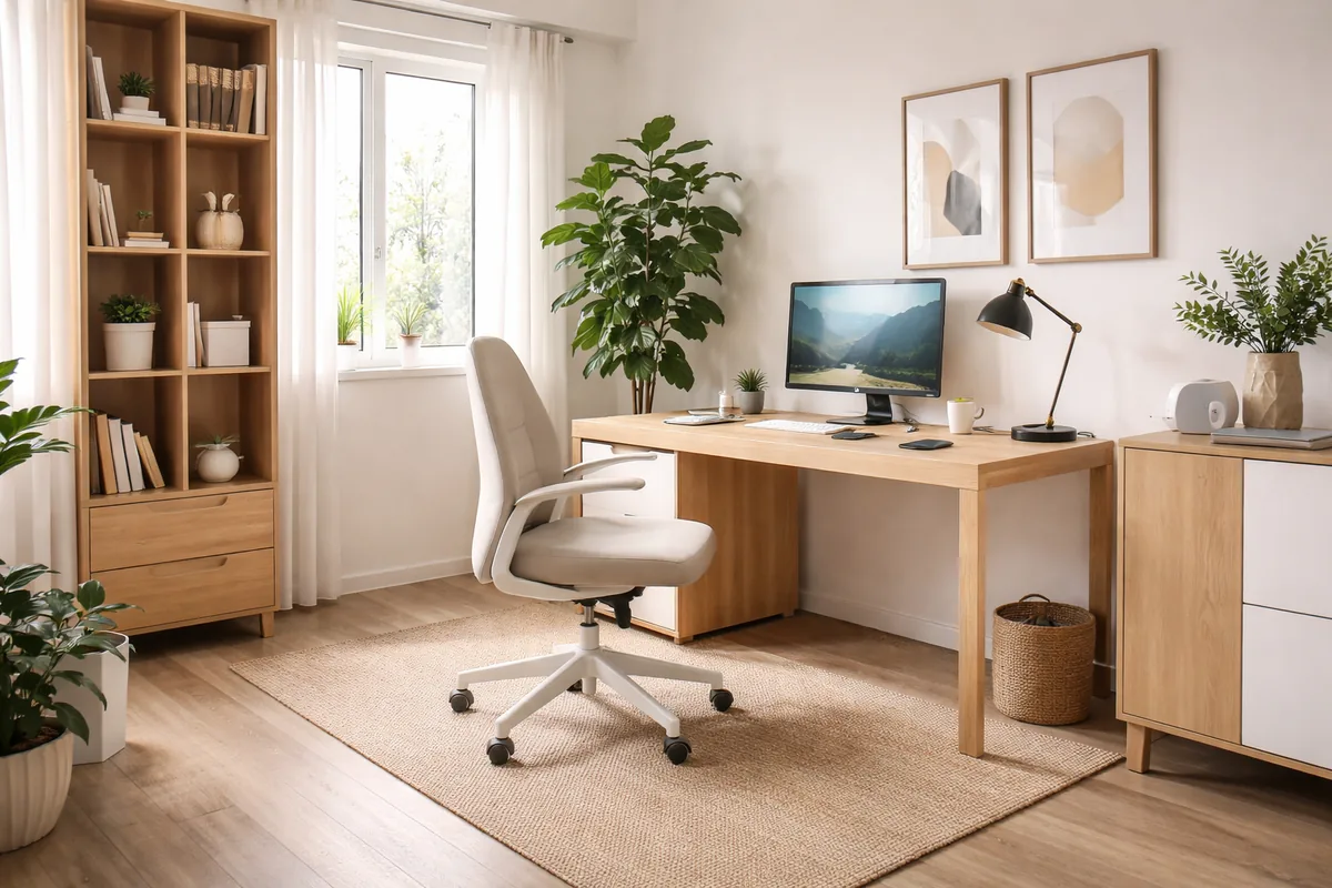 Comment choisir le bon mobilier pour un bureau à domicile de 10 m²