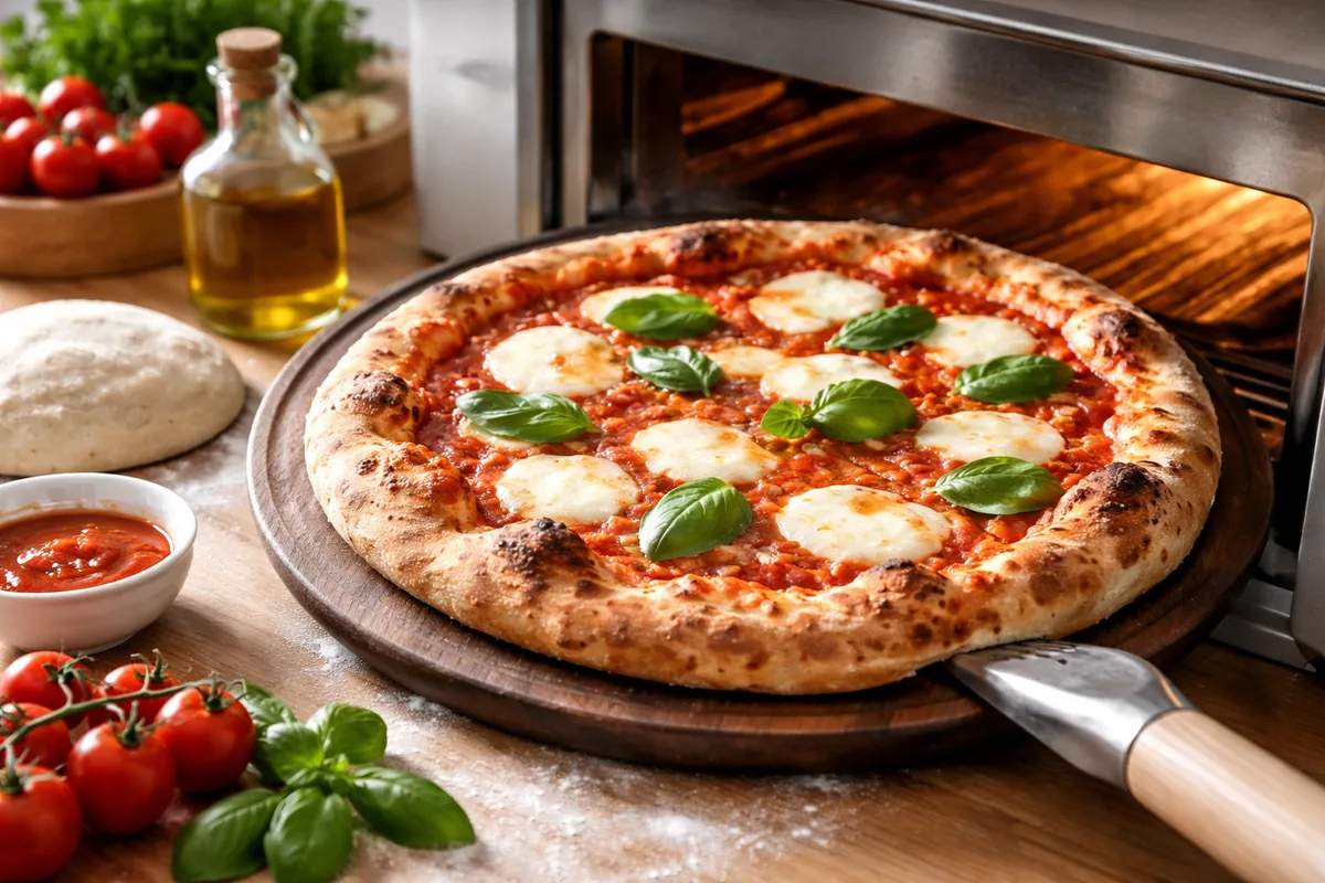 Comment réussir la cuisson d'une pizza maison au four traditionnel